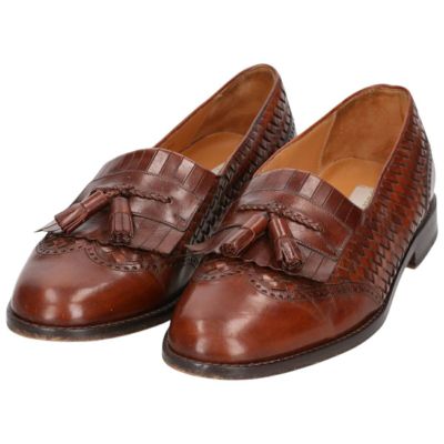 古着 バリー Bally タッセルローファー イタリア製 8 1/2 D メンズ27.0