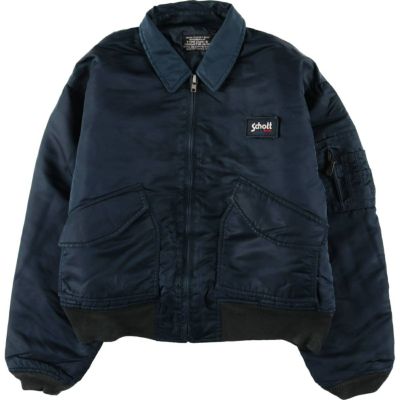 古着 90年代 民間品 ショット SCHOTT CWU-R ミリタリー フライト