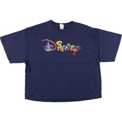 古着 DISNEY ディズニー キャラクタープリントTシャツ メンズXXL /eaa461670 【中古】 【240625】