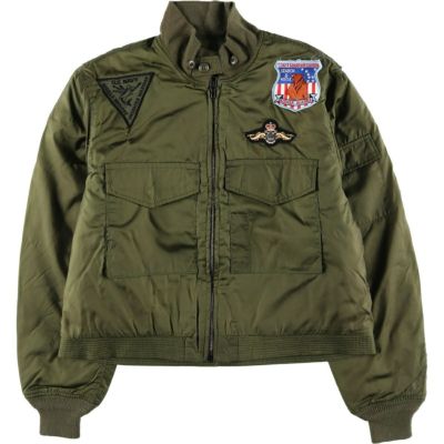 古着 90年代 CWU-36/P ミリタリー フライトジャケット USA製 LARGE