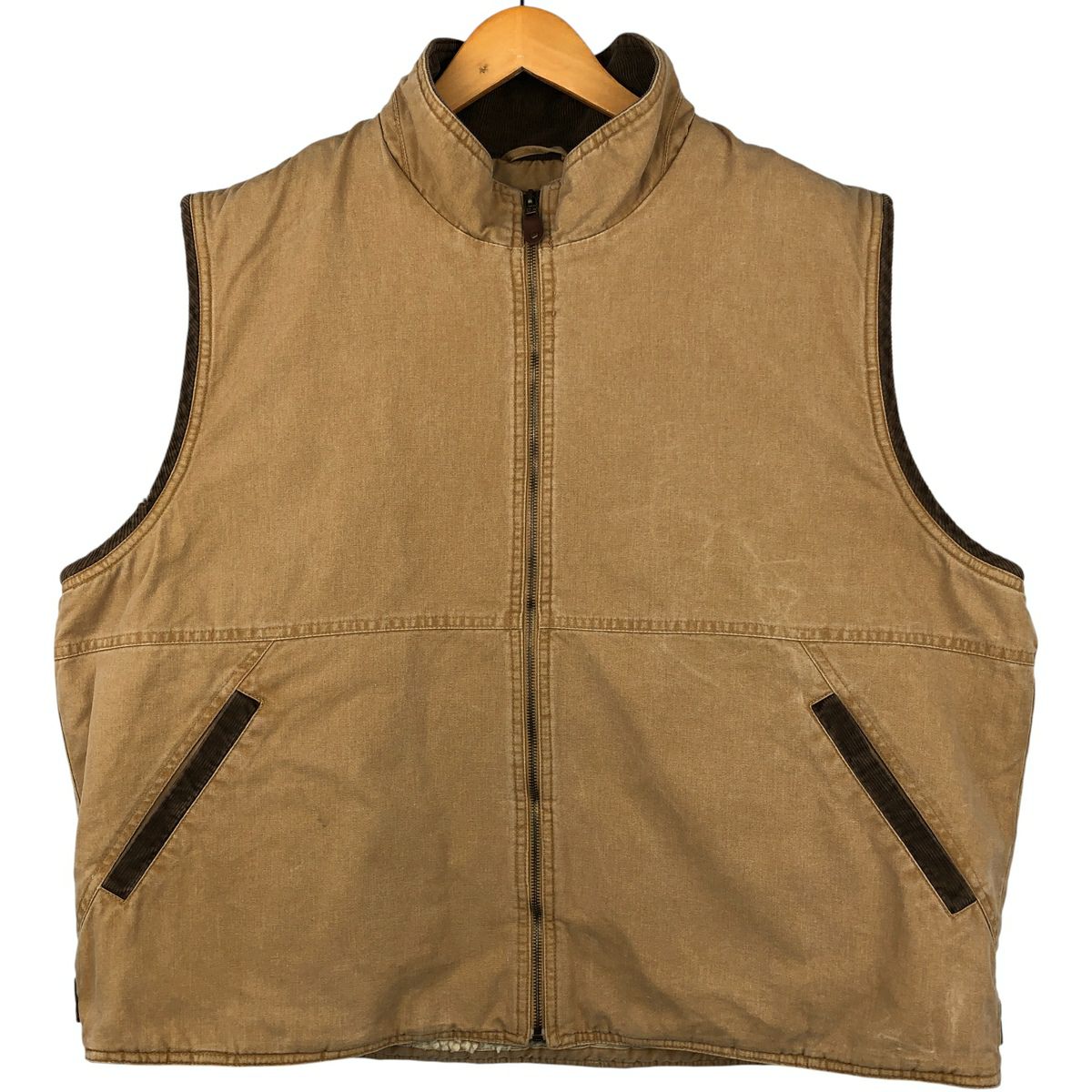 古着 70～80年代 ラングラー Wrangler スエードレザーベスト メンズM