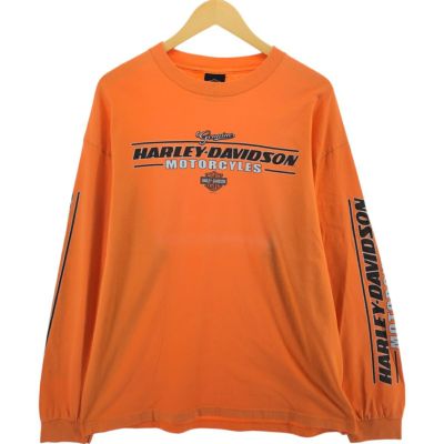 【開店記念セール！】 古着 ハーフジップ Harley-Davidson ハーレーダビッドソン トップス