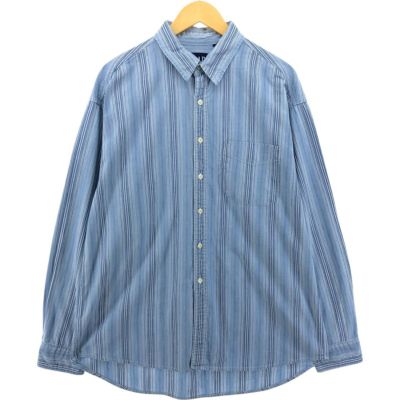 古着 90年代 ギャップ GAP オールドギャップ 長袖 ストライプ