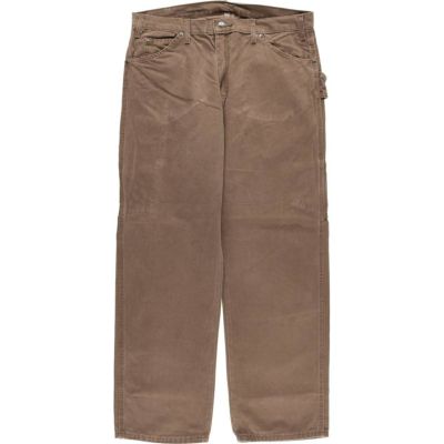 古着 ディッキーズ Dickies ダックペインターパンツ メンズw36相当