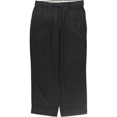 90s ISAMU MEN　ジャパンヴィンテージ　ウール ツータック スラックス 90s ISAMU MEN ジャパンヴィンテージ ウール ツータック