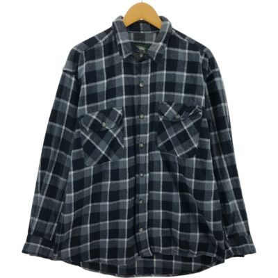 古着 Stillwater Supply Co. 長袖 ヘビーネルチェックシャツ メンズL