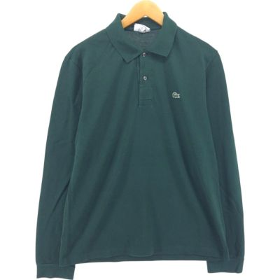 古着 ラコステ LACOSTE CLASSIC FIT 長袖 ポロシャツ メンズM