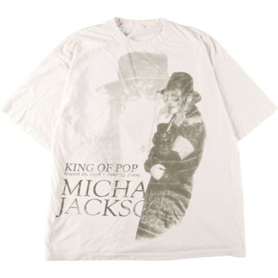 古着 MICHAEL JACKSON マイケルジャクソン 追悼 1958-2009 バンドT ...