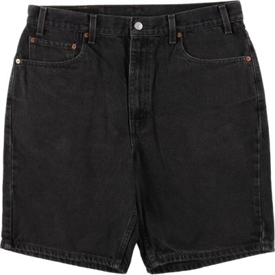 USA製 94年 Levi's 550 Black Denim Shorts 黒 W32 90s