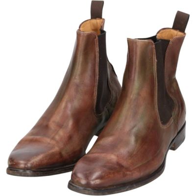 FRANCESCO BENIGNO サイドゴアブーツ 8 古着 フランチェスコ ベニーニョ FRANCESCO BENIGNO 無地 サイドゴア