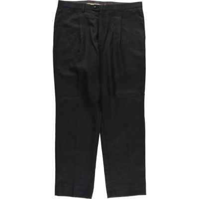 流行に  Burberrys バーバリー 古着 LONDON ウールパンツ ワンタック パンツ