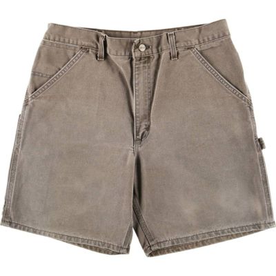 古着 90年代 カーハート Carhartt ダック地ペインターショーツ