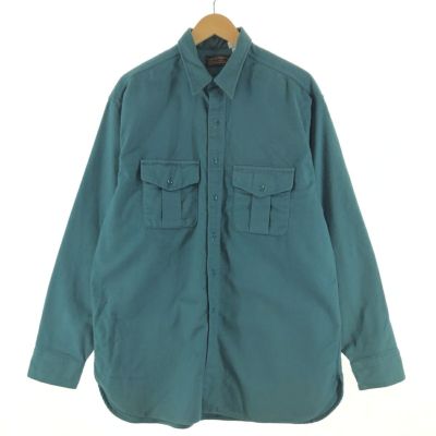 古着 80年代~90年代 エディーバウアー Eddie Bauer 黒タグ チェック柄