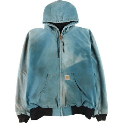 古着 カーハート Carhartt アクティブジャケット ダックフルジップ