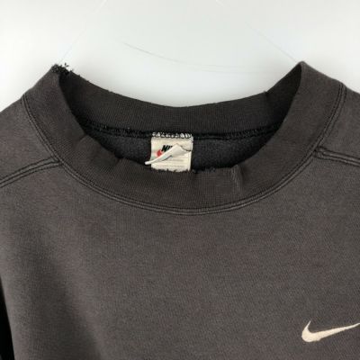 古着 90年代 ナイキ NIKE ワンポイントロゴスウェットシャツ