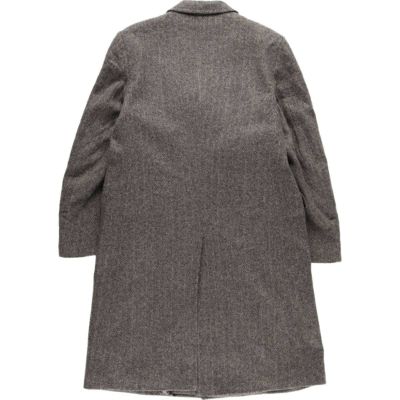 古着 Thornwall and Delaney ヘリンボーン チェスターコート 英国製