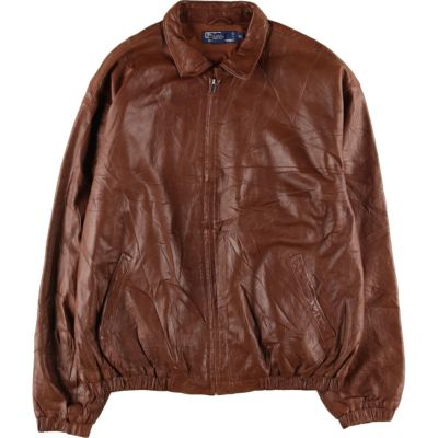 古着 ラルフローレン Ralph Lauren POLO by Ralph Lauren レザー