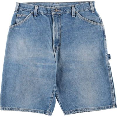 古着 ディッキーズ Dickies デニムペインターショーツ ハーフ