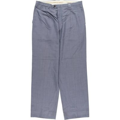 古着 バーバリー Burberrys LONDON ワンタック ウールパンツ