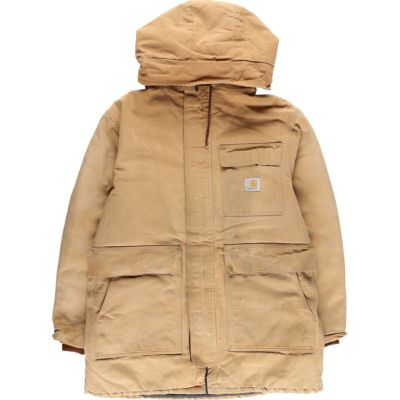 古着 90年代 カーハート Carhartt シベリアンパーカー ダックワークジャケット メンズXL ヴィンテージ /eaa406989 【中古】  【240125】 | 古着屋JAM（ジャム）