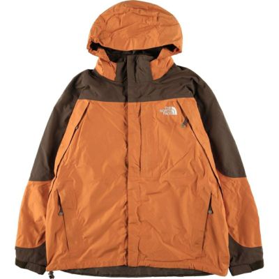ノースフェイス　マウンテンパーカー　サミットシリーズ　オレンジ　メンズXL 古着 ザノースフェイス THE NORTH FACE SUMMIT SERIES サミット