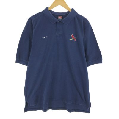 古着 90～00年代 ナイキ NIKE TEAM 半袖 ポロシャツ メンズL