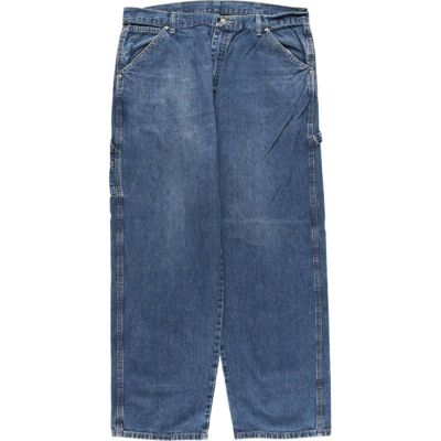 古着 00年代 ラングラー Wrangler CARPENTER デニムペインターパンツ