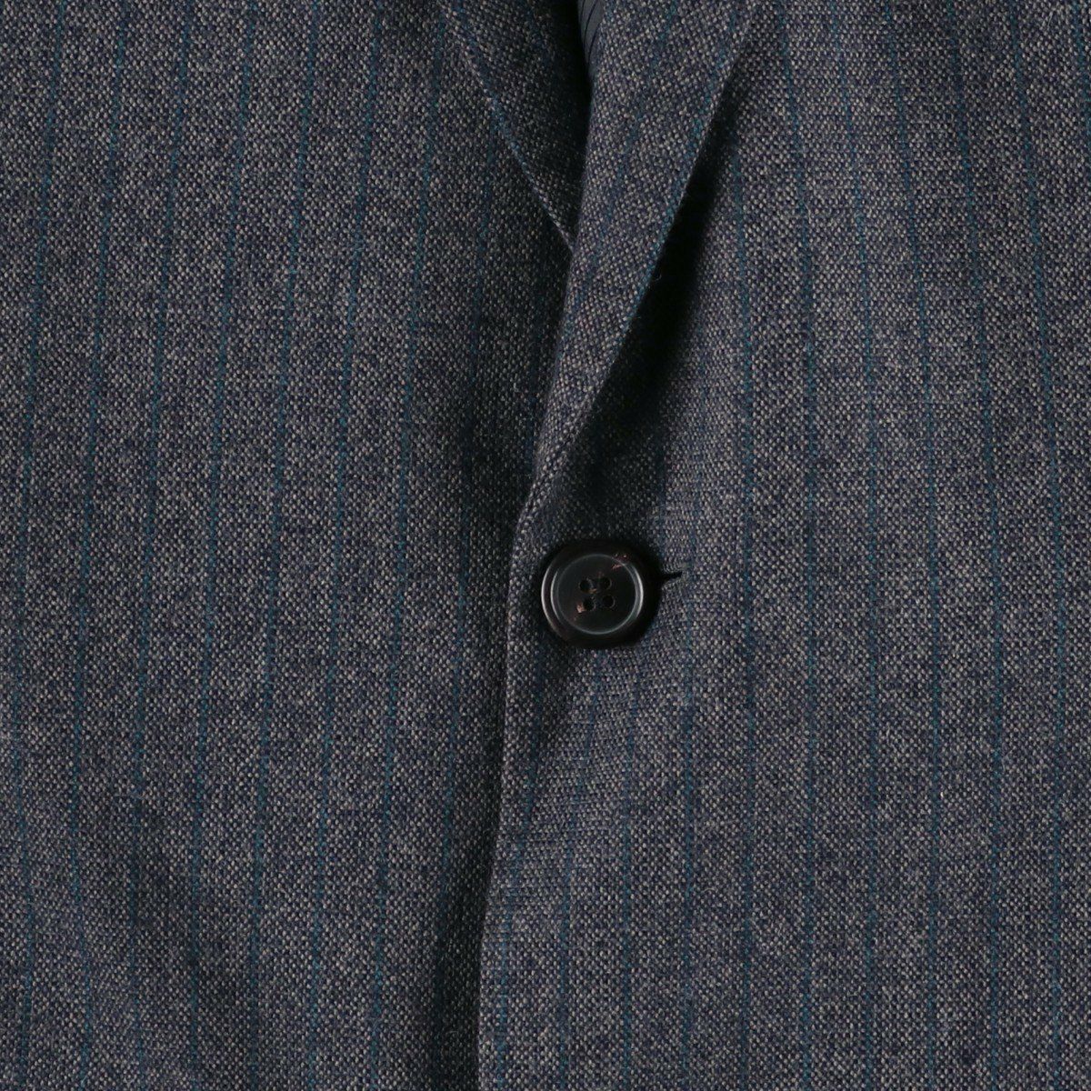 古着 ヒューゴボス HUGO BOSS ストライプ柄 ウールテーラード