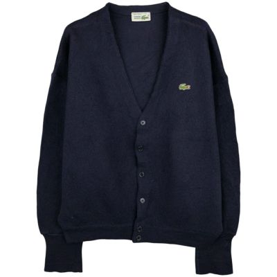 古着 80年代 ラコステ LACOSTE CHEMISE フレンチラコステ ウールニット