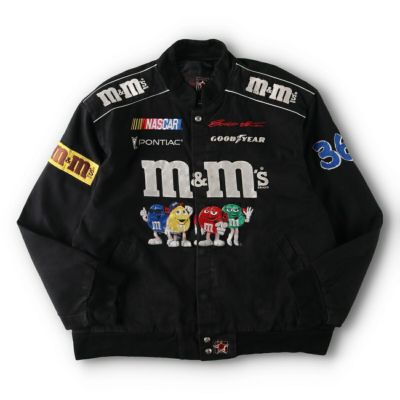 古着 90年代 TH DESIGN Mu0026M'S エムアンドエムズ NASCAR ナスカー 両面刺繍 レーシングジャケット メンズXXL ヴィンテージ  /evb001166 【中古】 【230930】 【SS2406】 | 古着屋JAM（ジャム）