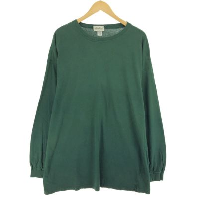 90s エディーバウアー タートルネック ロングT シャツ USA製 / 90年代 Eddie Bauer ロンT 長袖 アメリカ製 アウトドア 古着 90年代 エディーバウアー Eddie Bauer ボーダー柄 ヘンリー