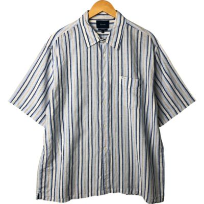 STUSSY ステューシー ポロシャツ 長袖 メンズ Big Stripe Rugby