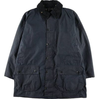 古着 80～90年代 バブアー Barbour BORDER ボーダー 旧3ワラント