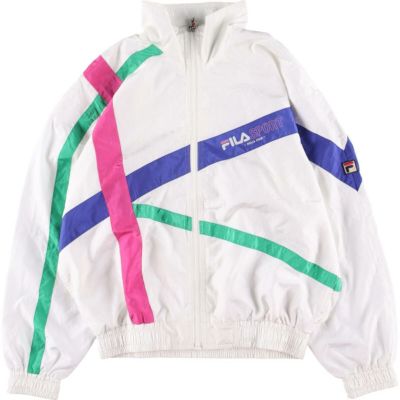 古着 フィラ FILA ジャージ トラックジャケット メンズM /eaa318957