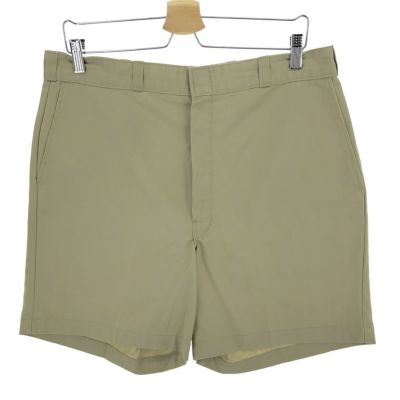 USA製 古着 90's ディッキーズ ワークパンツ オリーブ グリーン 古着 90年代 ディッキーズ Dickies チノショーツ ショートパンツ