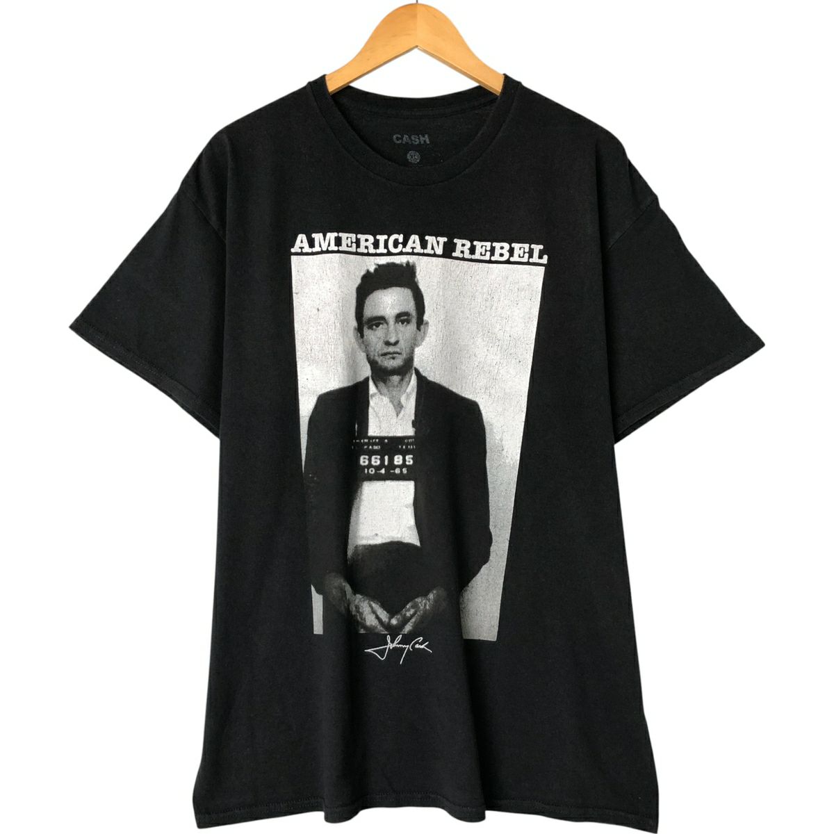 古着 ZION JOHNNY CASH ジョニーキャッシュ バンドTシャツ バンT  