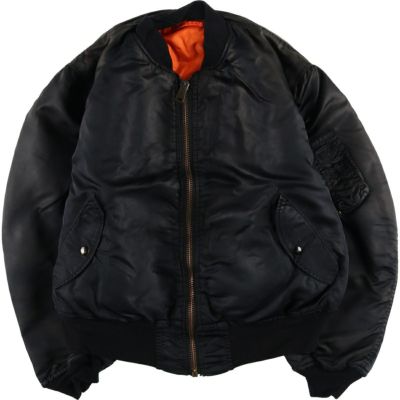 古着 90年代 民間品 アルファ ALPHA MA-1タイプ 中綿入り ミリタリー