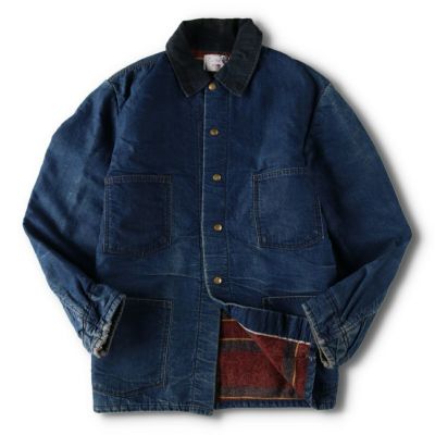 70's Carter's 襟コーズ デニムカバーオール 良色落ち 実寸(46位