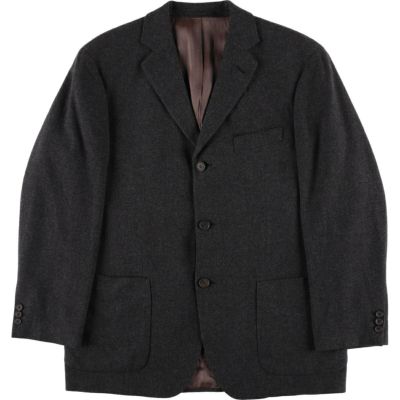 古着 ヒューゴボス HUGO BOSS Super150 ウールテーラードジャケット