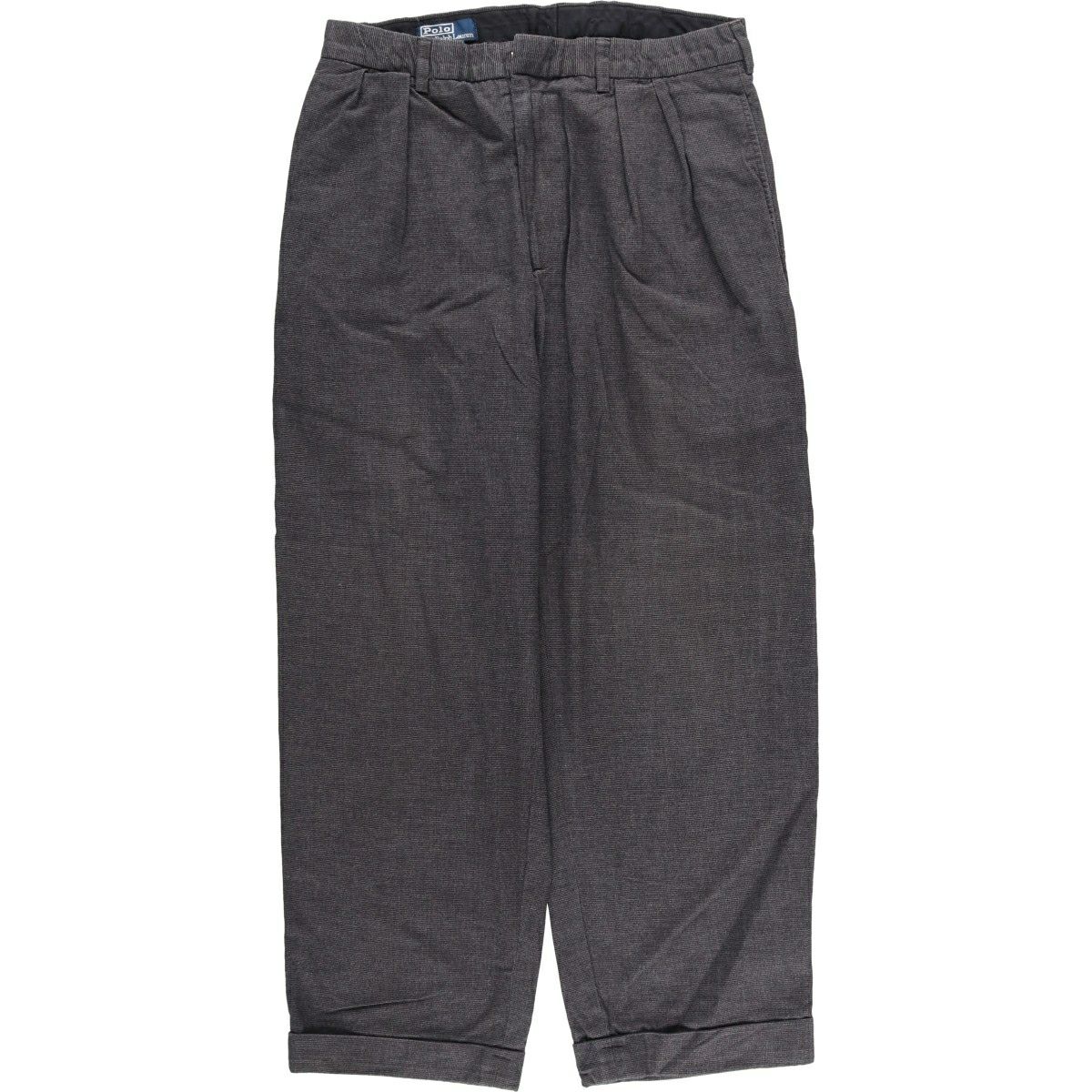 古着 ラルフローレン Ralph Lauren POLO by Ralph Lauren ツータック