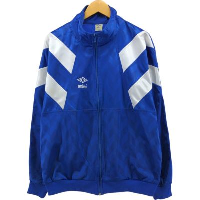 古着 80年代 アンブロ UMBRO 総柄 ジャージ トラックジャケット