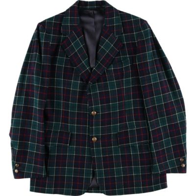 古着 70年代 ペンドルトン PENDLETON ブラックウォッチチェック ウール