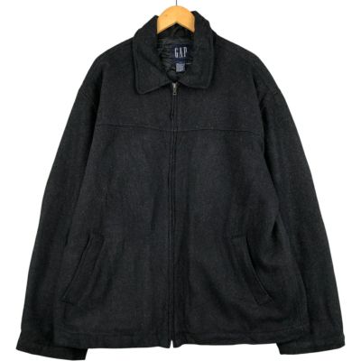 古着 00年代 ギャップ GAP 中綿入り ウールスポーツジャケット メンズL