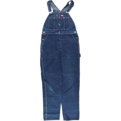 古着 ディッキーズ Dickies デニムオーバーオール メンズw34 /eaa445275 【中古】 【240701】 ss2503_30
