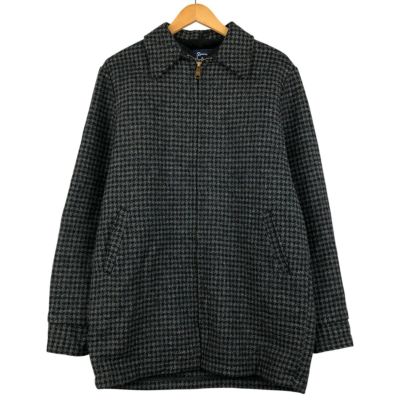 古着 80年代 ウールリッチ WOOLRICH 千鳥格子柄 ウールジャケット USA