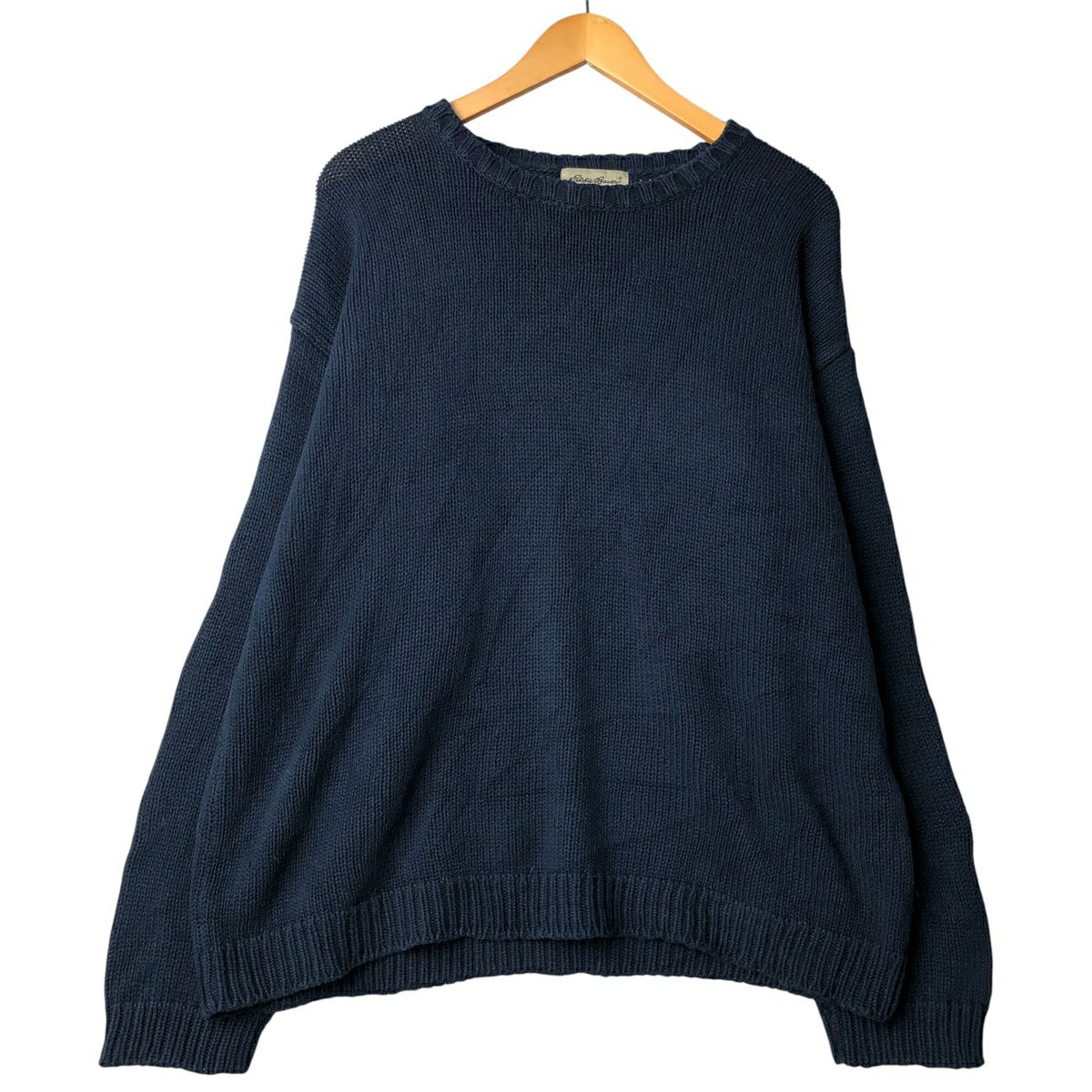 古着 エディーバウアー Eddie Bauer コットンニットセーター メンズXL