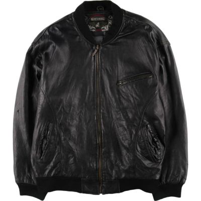 古着 L.LAMBRTAZZI レザーブルゾン メンズL相当 /eaa497725 【中古】 【241227】