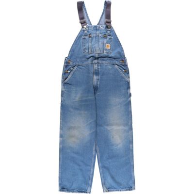 carhartt - 古着 カーハート Carhartt デニムオーバーオール