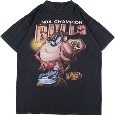 古着 90年代 UNKNOWN NBA CHICAGOBULLS シカゴブルズ LOONEY TUNES