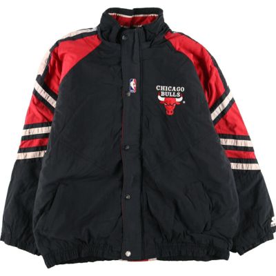 古着 訳あり特価 90年代 スターター Starter NBA CHICAGO BULLS シカゴブルズ バックロゴ 中綿ジャケット パファージャケット  メンズXXL ヴィンテージ /evb003813 【中古】 【240127】 | 古着屋JAM（ジャム）